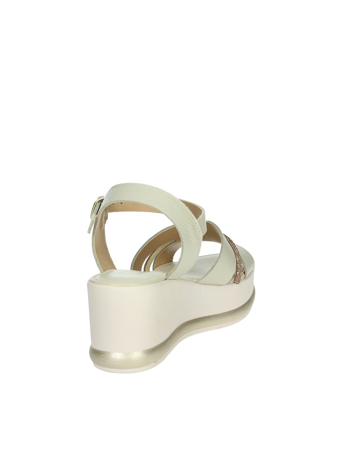 SANDALI CON ZEPPA 16467 BEIGE