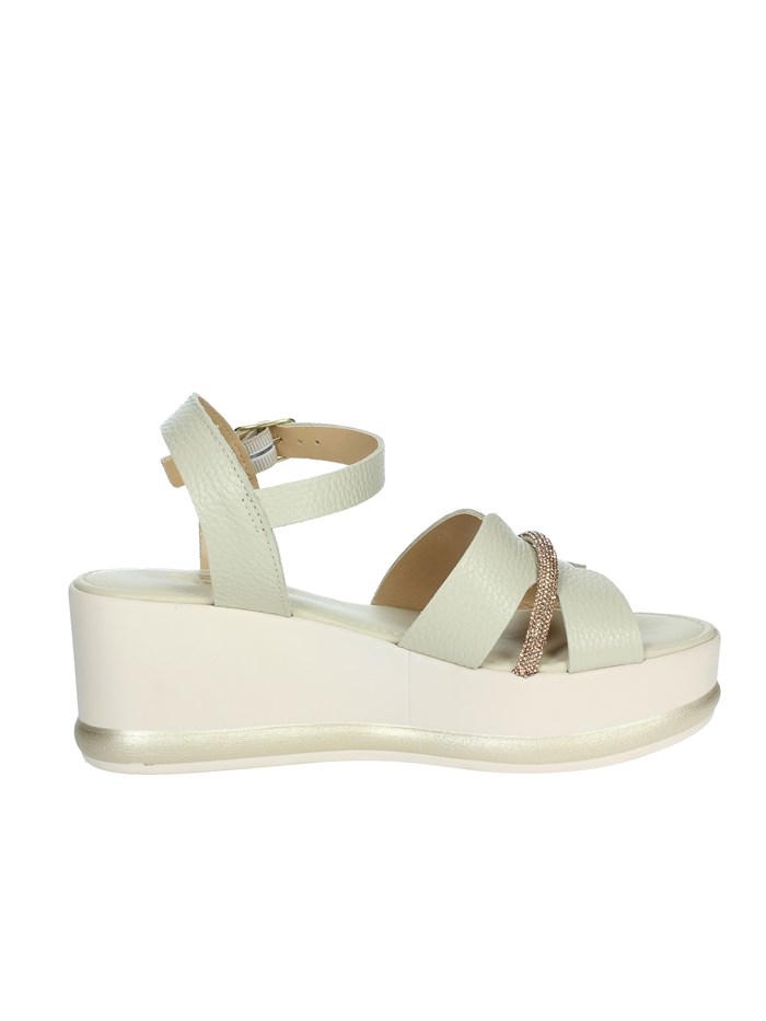SANDALI CON ZEPPA 16467 BEIGE