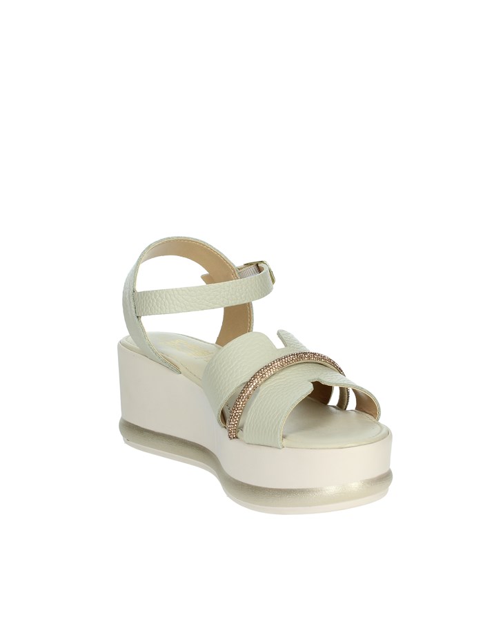 SANDALI CON ZEPPA 16467 BEIGE