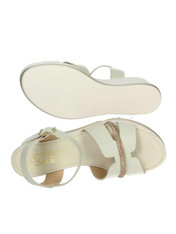 SANDALI CON ZEPPA 16467 BEIGE