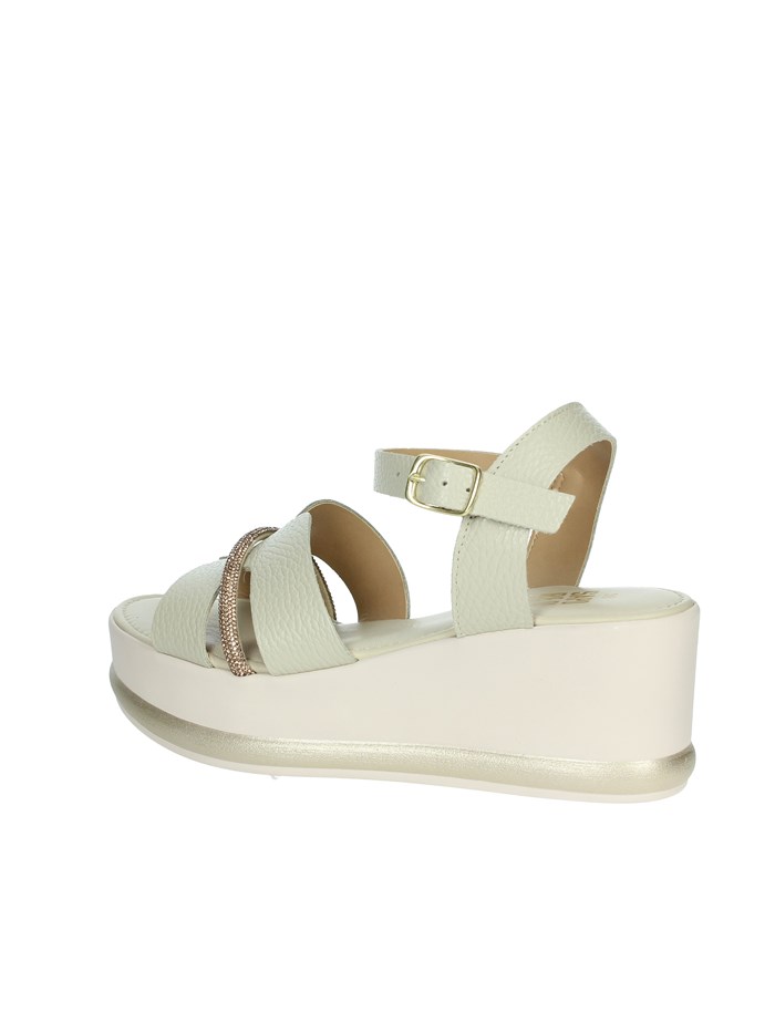 SANDALI CON ZEPPA 16467 BEIGE