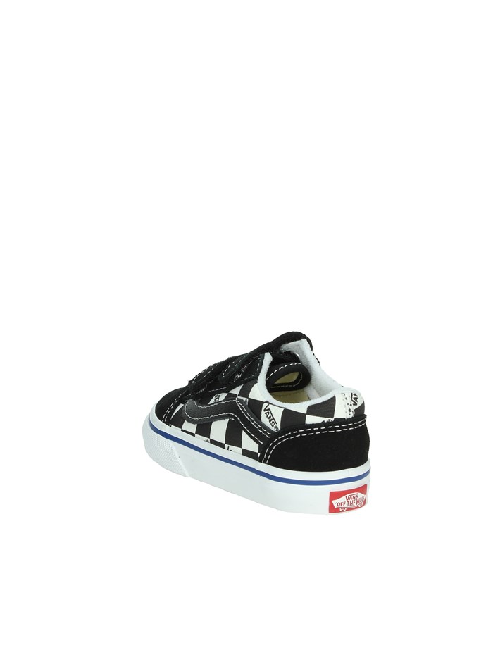SNEAKERS BASSA VN0009RCBZW1 NERO/BIANCO