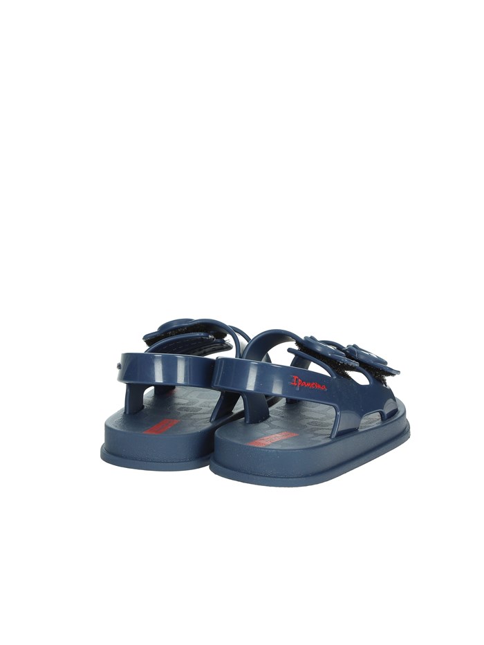 SANDALI BASSI 83588 BLU