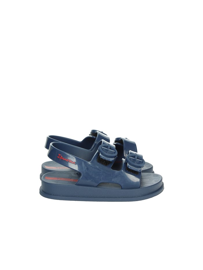 SANDALI BASSI 83588 BLU