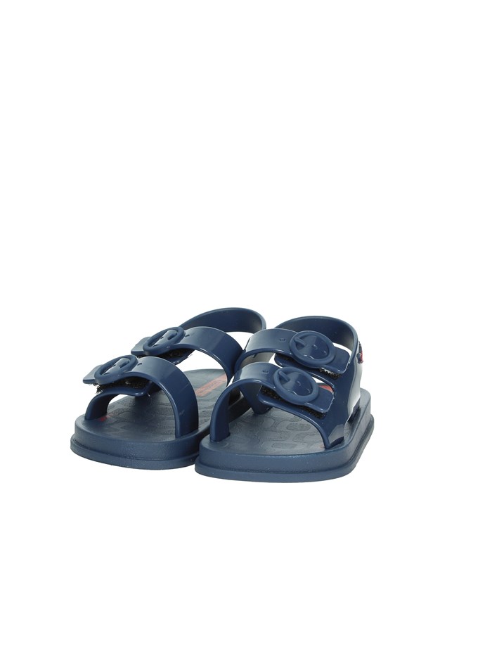 SANDALI BASSI 83588 BLU