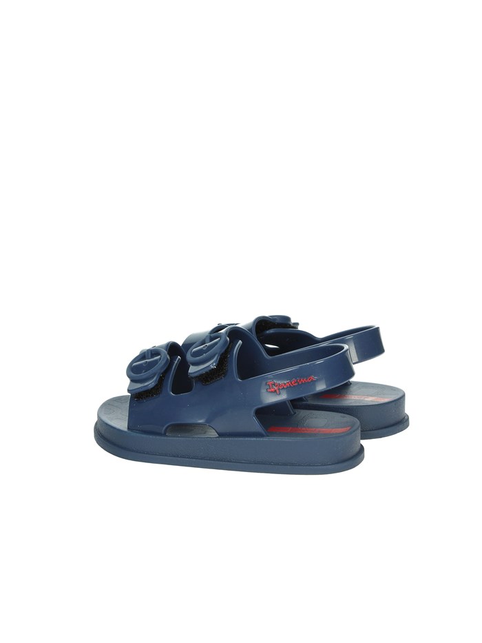SANDALI BASSI 83588 BLU