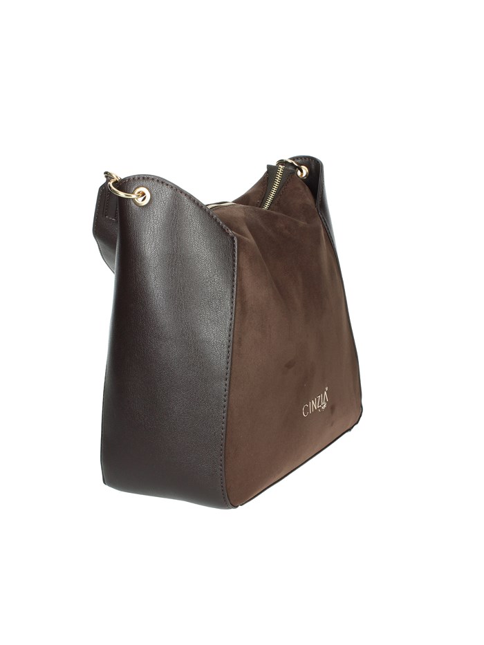 BORSA A SPALLA ABEG200 MARRONE