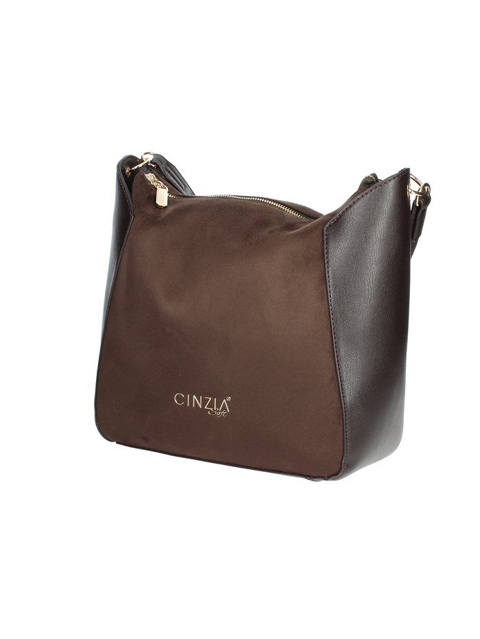 BORSA A SPALLA ABEG200 MARRONE
