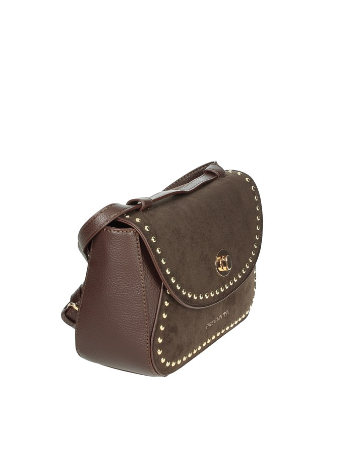 BORSA A TRACOLLA ABEG023 MARRONE