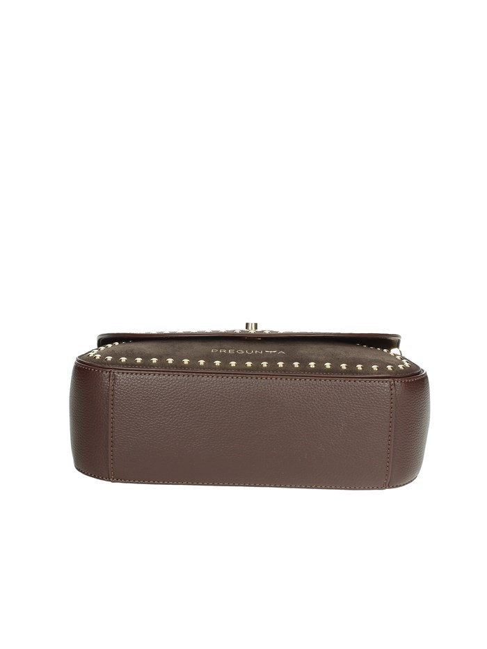 BORSA A TRACOLLA ABEG023 MARRONE