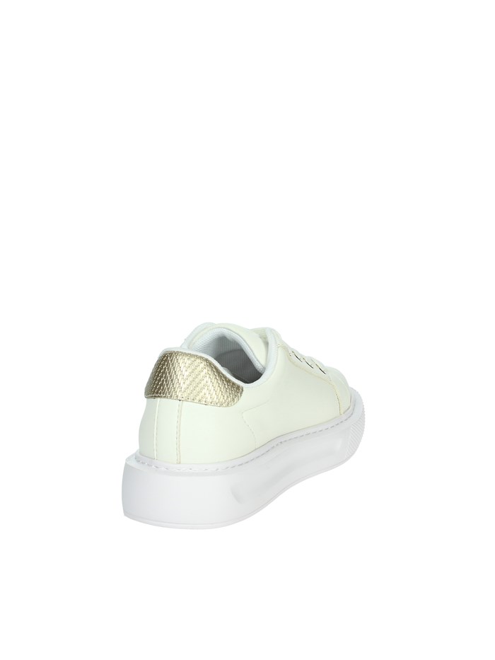 SNEAKERS BASSA 4F4305 EX014 BIANCO/ORO