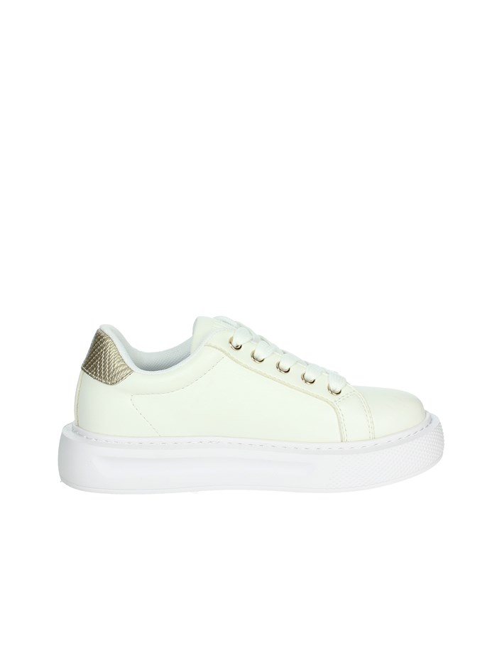 SNEAKERS BASSA 4F4305 EX014 BIANCO/ORO
