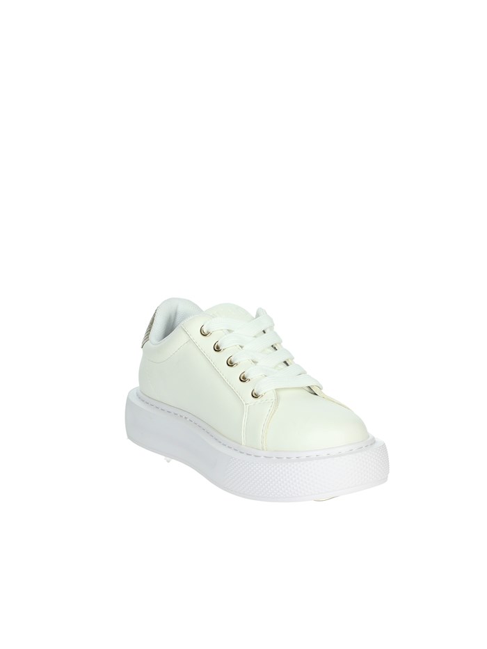 SNEAKERS BASSA 4F4305 EX014 BIANCO/ORO
