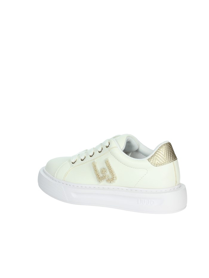 SNEAKERS BASSA 4F4305 EX014 BIANCO/ORO