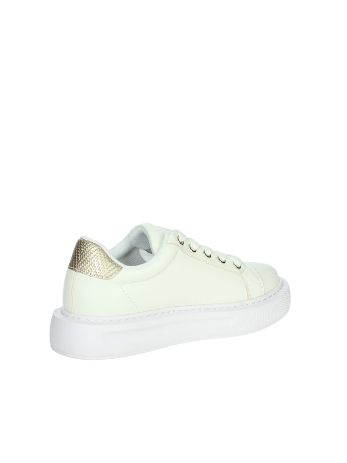 SNEAKERS BASSA 4F4305 EX014 BIANCO/ORO