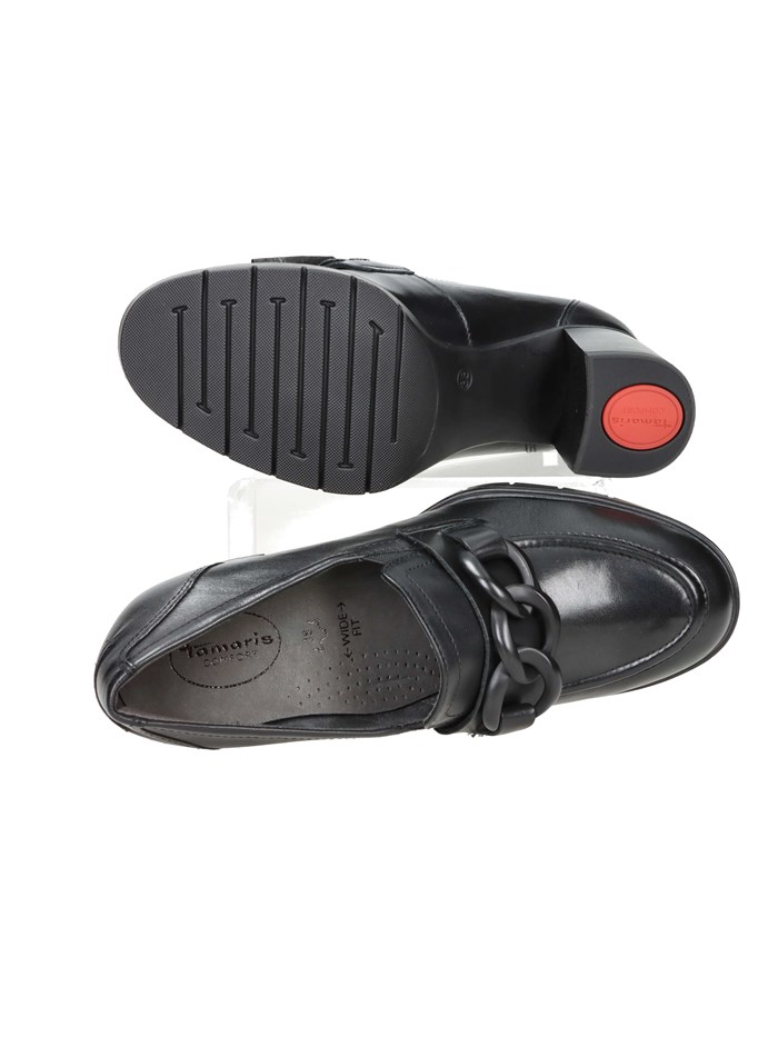 MOCASSINO TACCO 8-84403-41 NERO