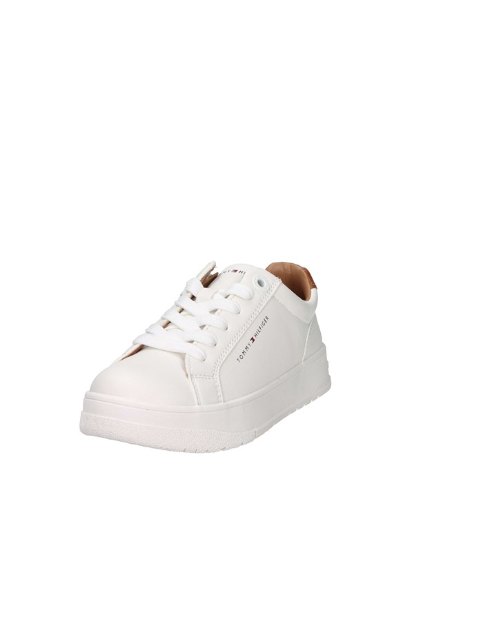 SNEAKERS BASSA T3X9-34091-1355 BIANCO/CUOIO