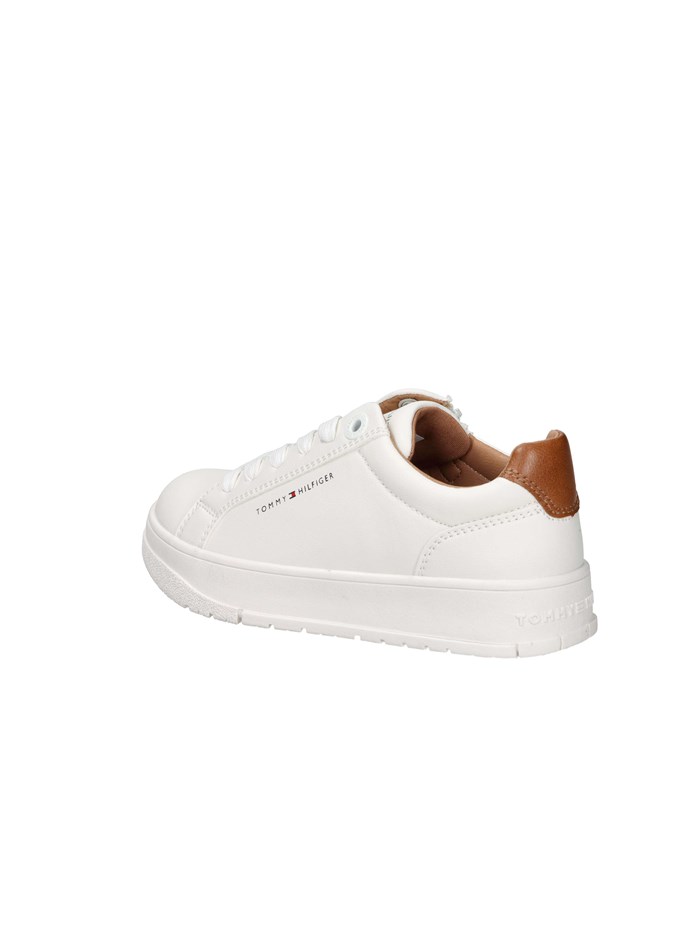 SNEAKERS BASSA T3X9-34091-1355 BIANCO/CUOIO