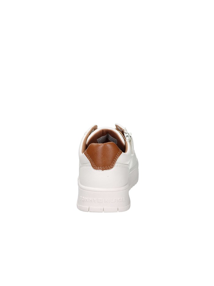SNEAKERS BASSA T3X9-34091-1355 BIANCO/CUOIO