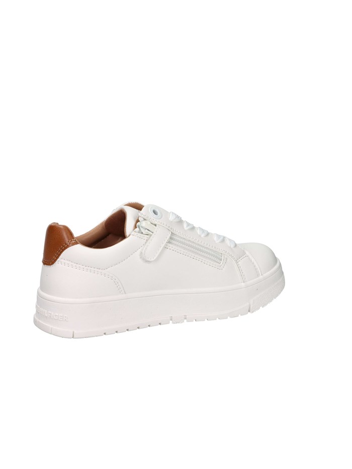SNEAKERS BASSA T3X9-34091-1355 BIANCO/CUOIO