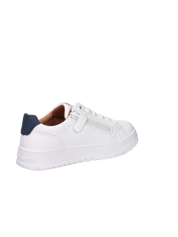 SNEAKERS BASSA T3X9-34091-1355 BIANCO/BLU