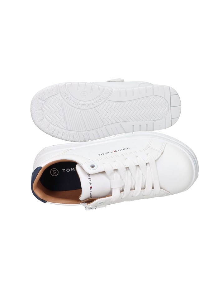 SNEAKERS BASSA T3X9-34091-1355 BIANCO/BLU