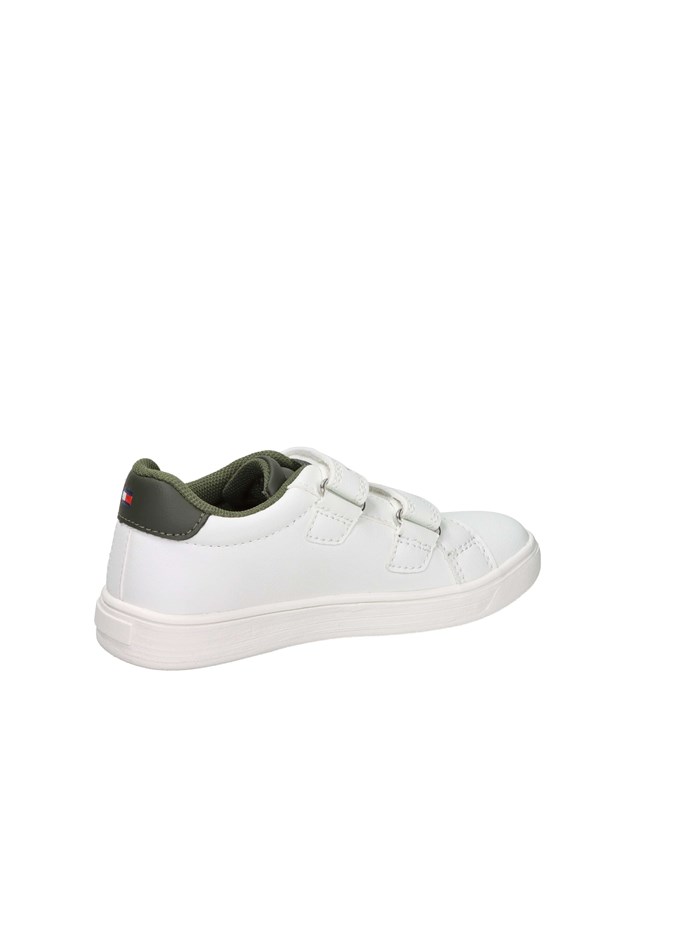 SNEAKERS BASSA T1X9-34062-1355 BIANCO/VERDONE