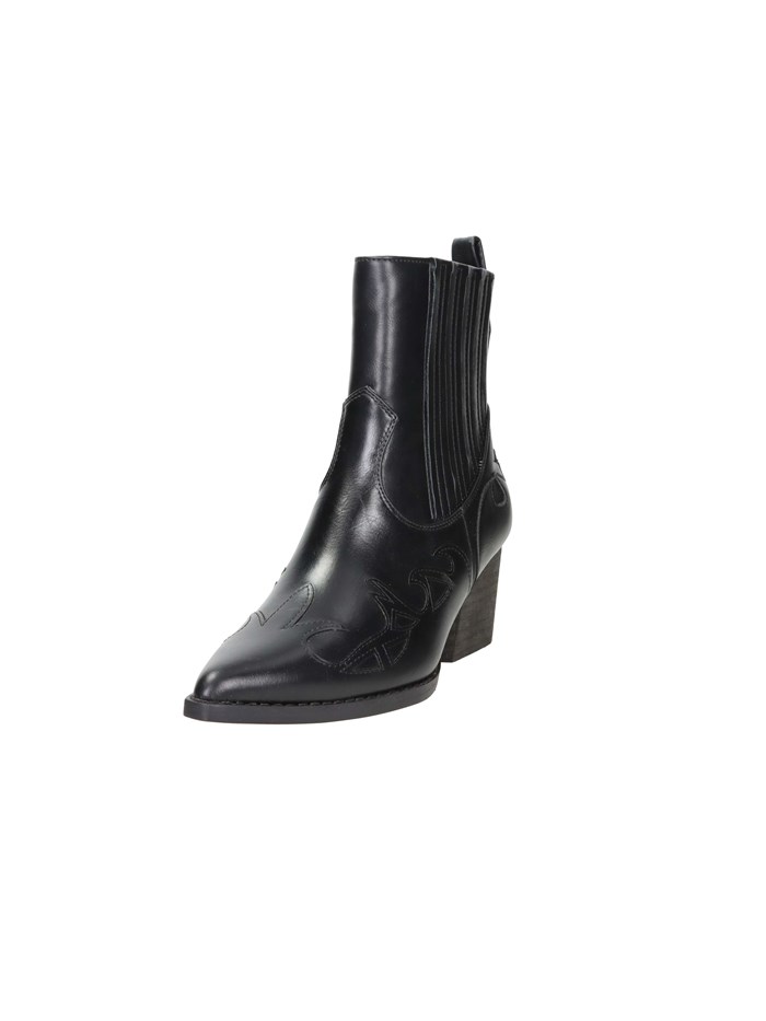 STIVALETTI TACCO SABF241001 NERO
