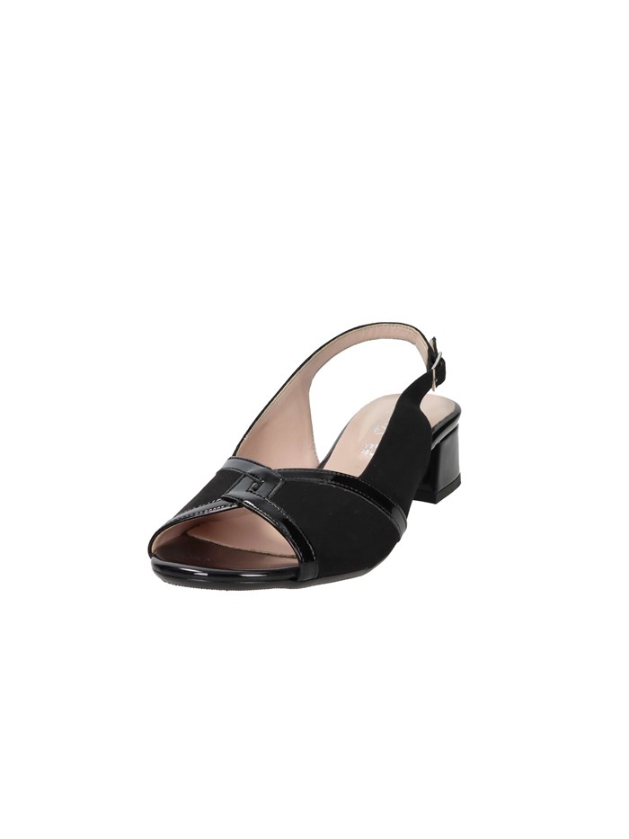 SANDALI CON TACCO DM2554 NERO