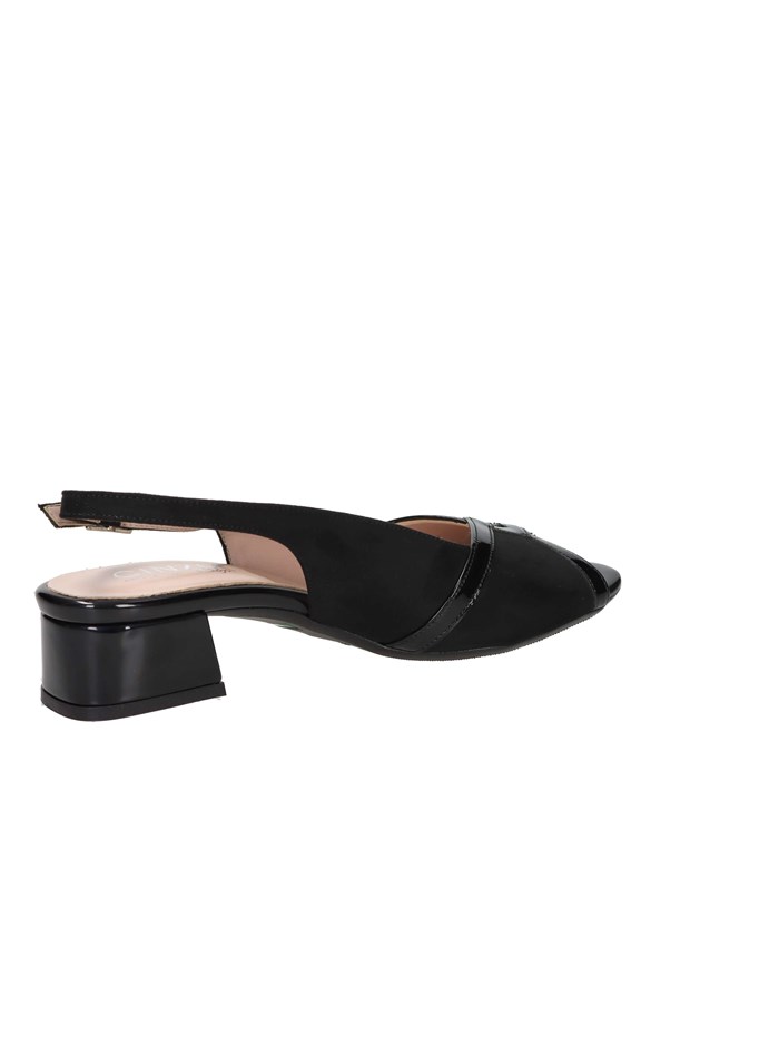 SANDALI CON TACCO DM2554 NERO