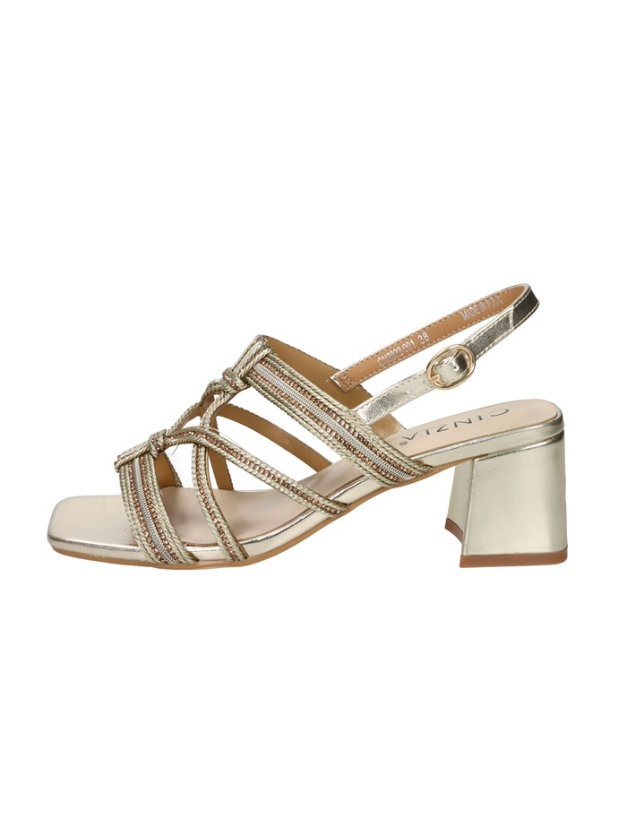 SANDALI CON TACCO CN2022 ORO
