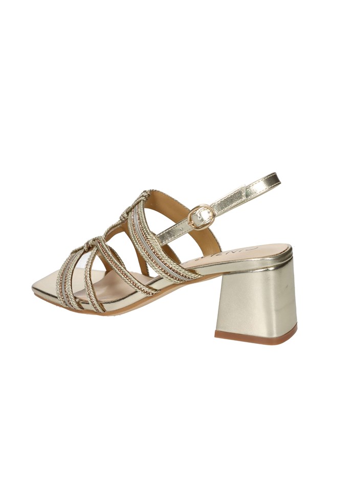 SANDALI CON TACCO CN2022 ORO
