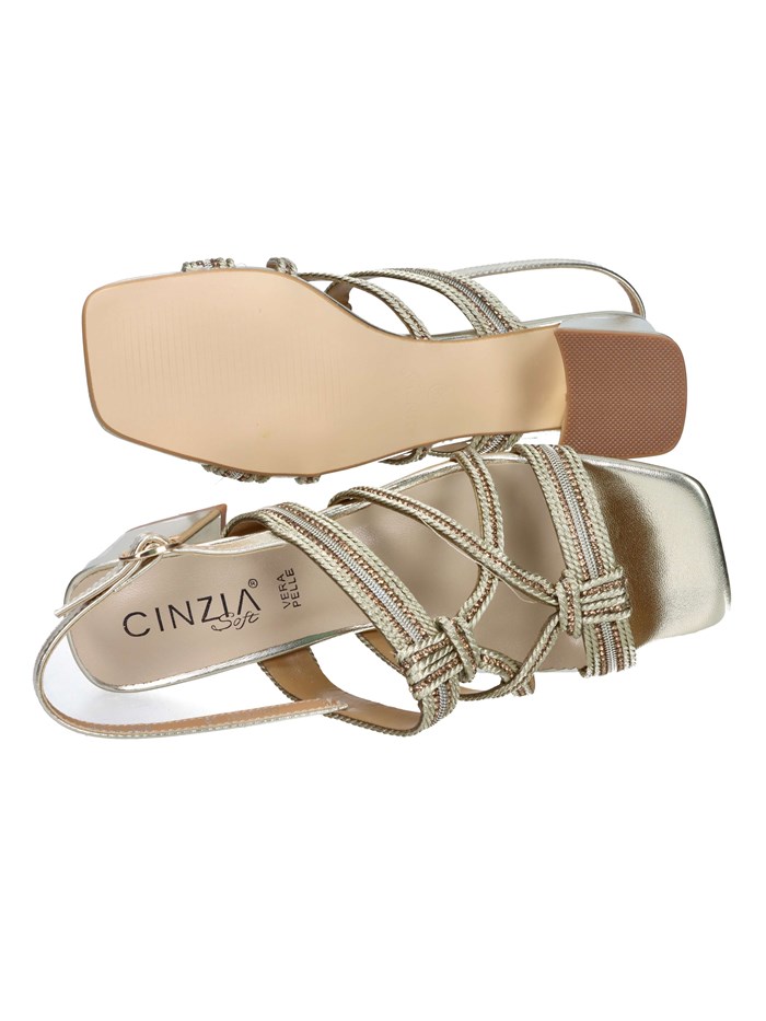 SANDALI CON TACCO CN2022 ORO