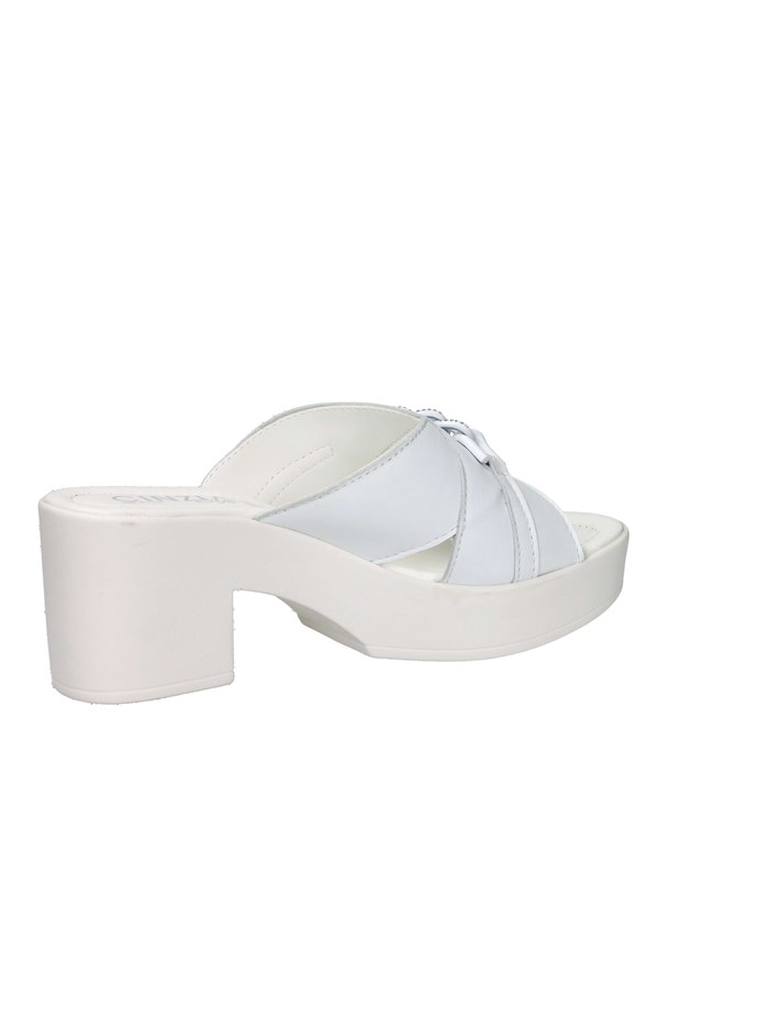 CIABATTE CON TACCO IAF203519 BIANCO