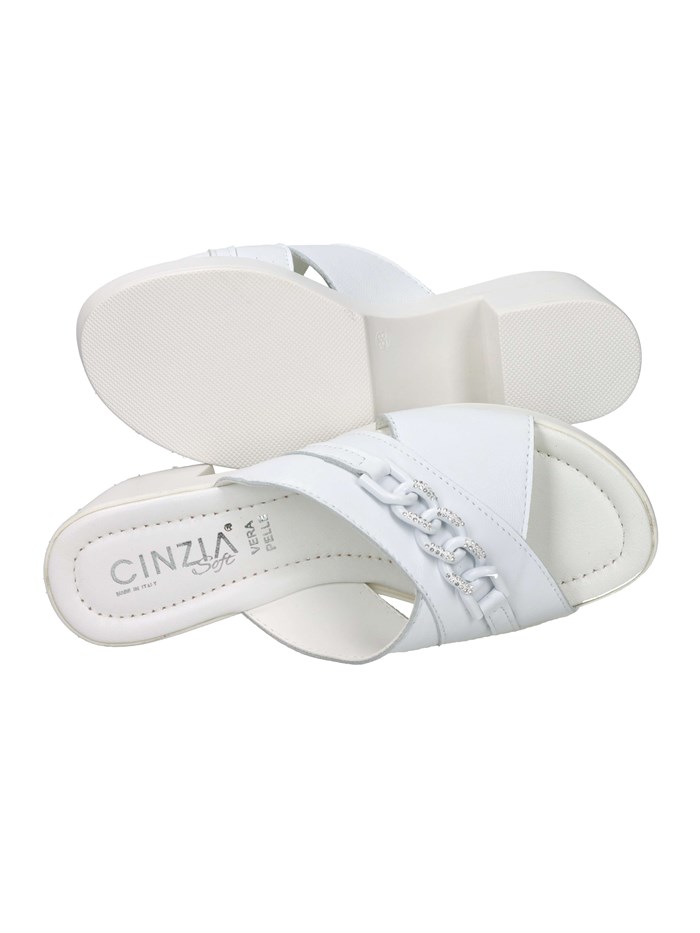 CIABATTE CON TACCO IAF203519 BIANCO