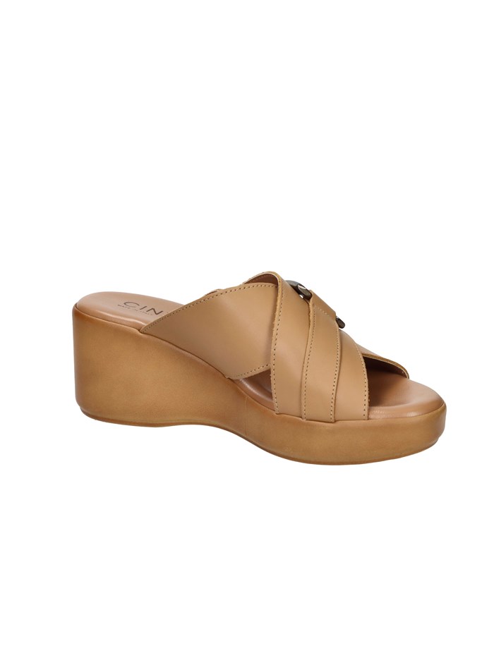 CIABATTE CON ZEPPA TS61324 CUOIO