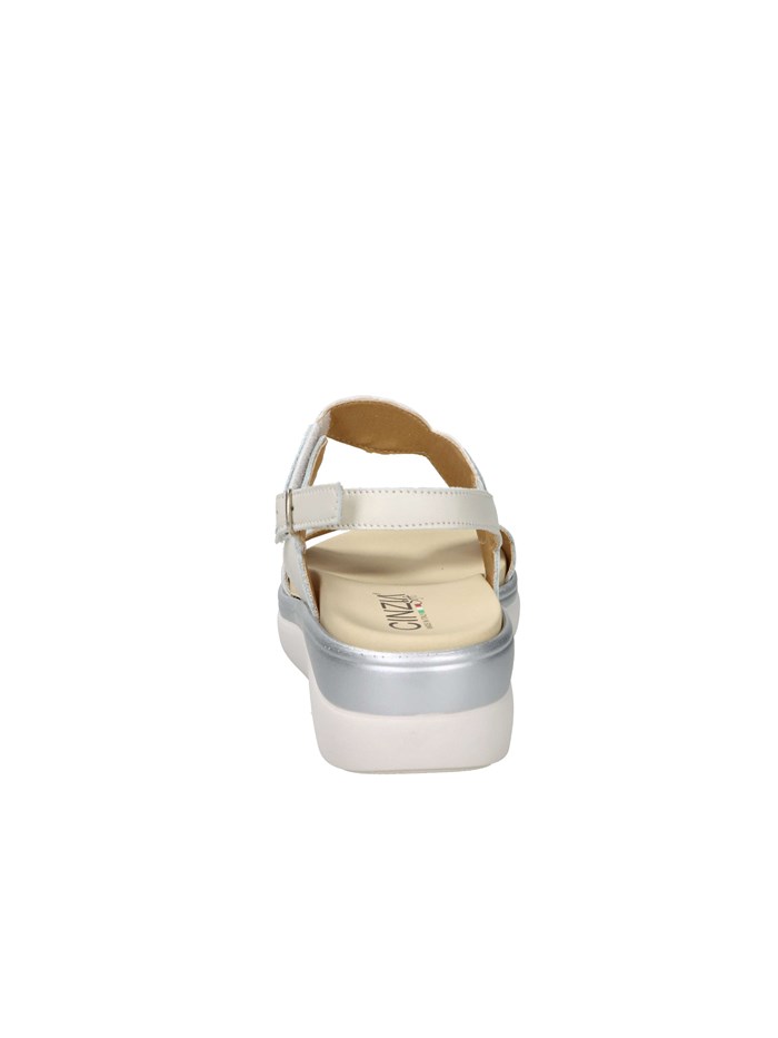 SANDALI CON ZEPPA IO20687 BIANCO