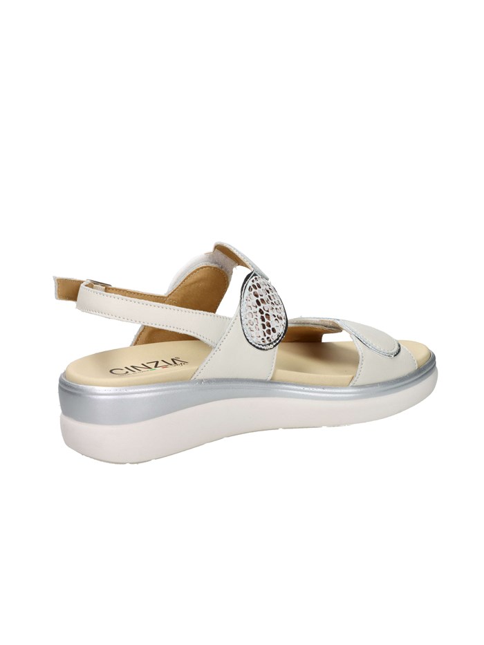 SANDALI CON ZEPPA IO20687 BIANCO