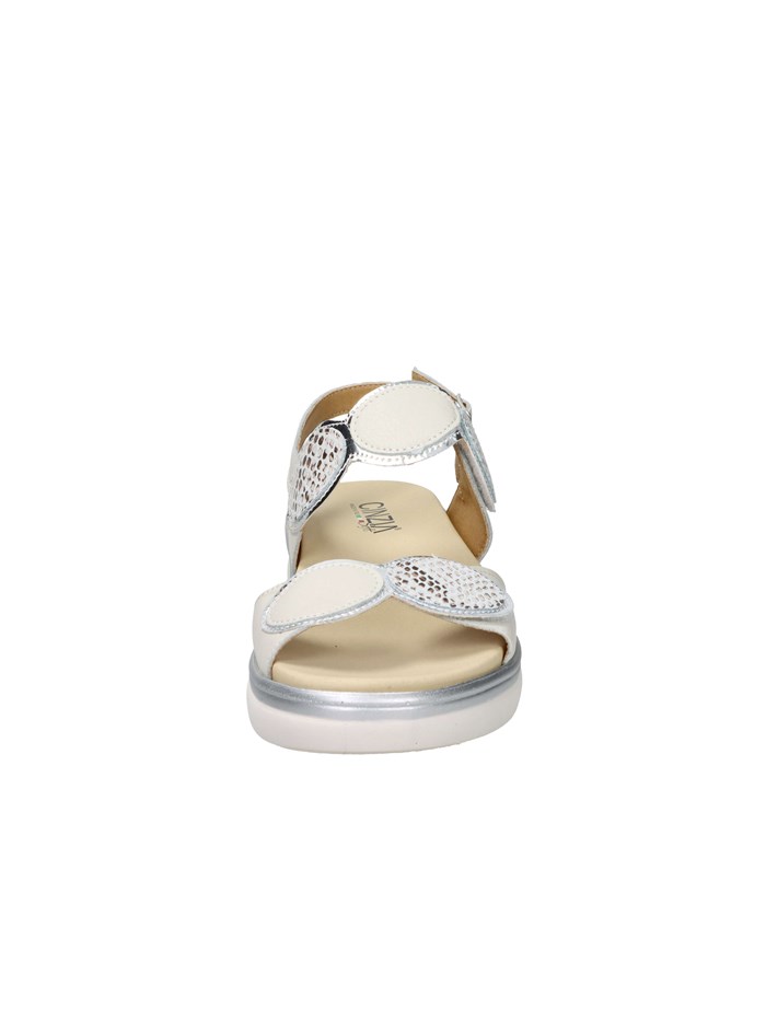 SANDALI CON ZEPPA IO20687 BIANCO