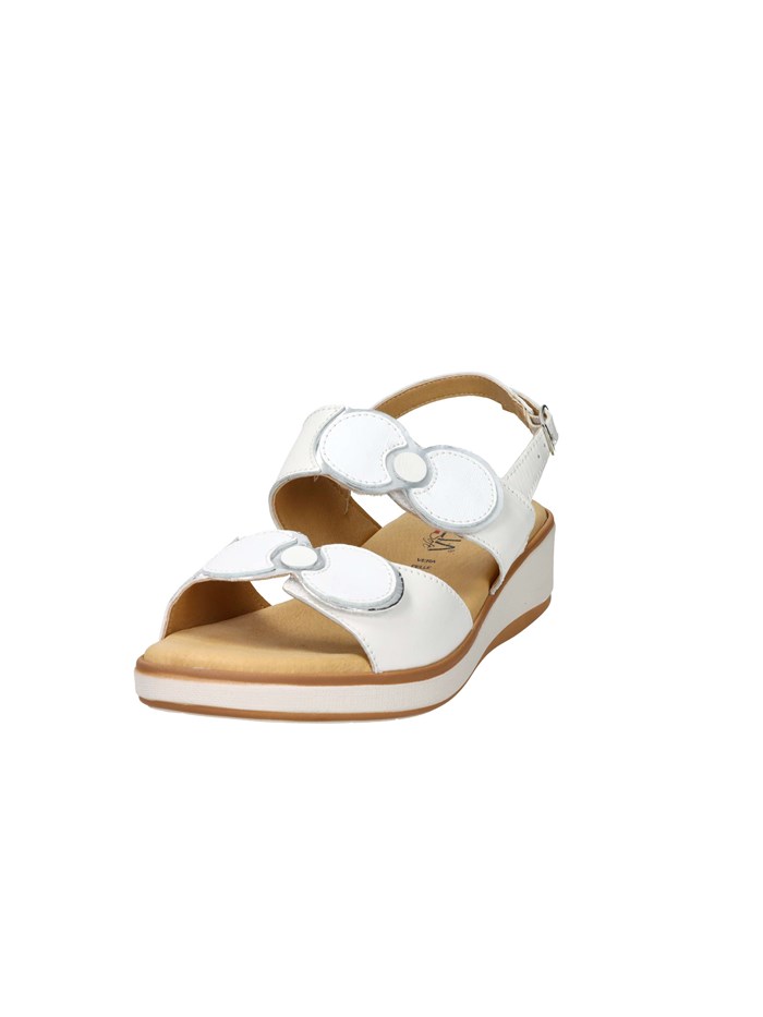 SANDALI CON ZEPPA IO21637CP BIANCO