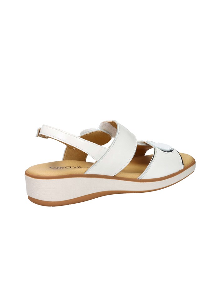 SANDALI CON ZEPPA IO21637CP BIANCO