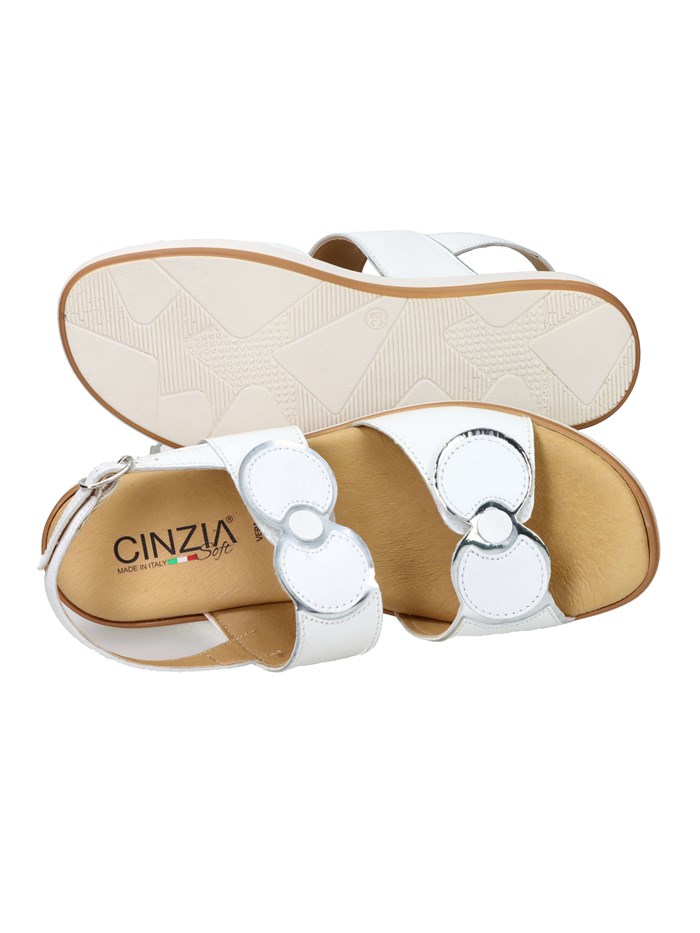 SANDALI CON ZEPPA IO21637CP BIANCO