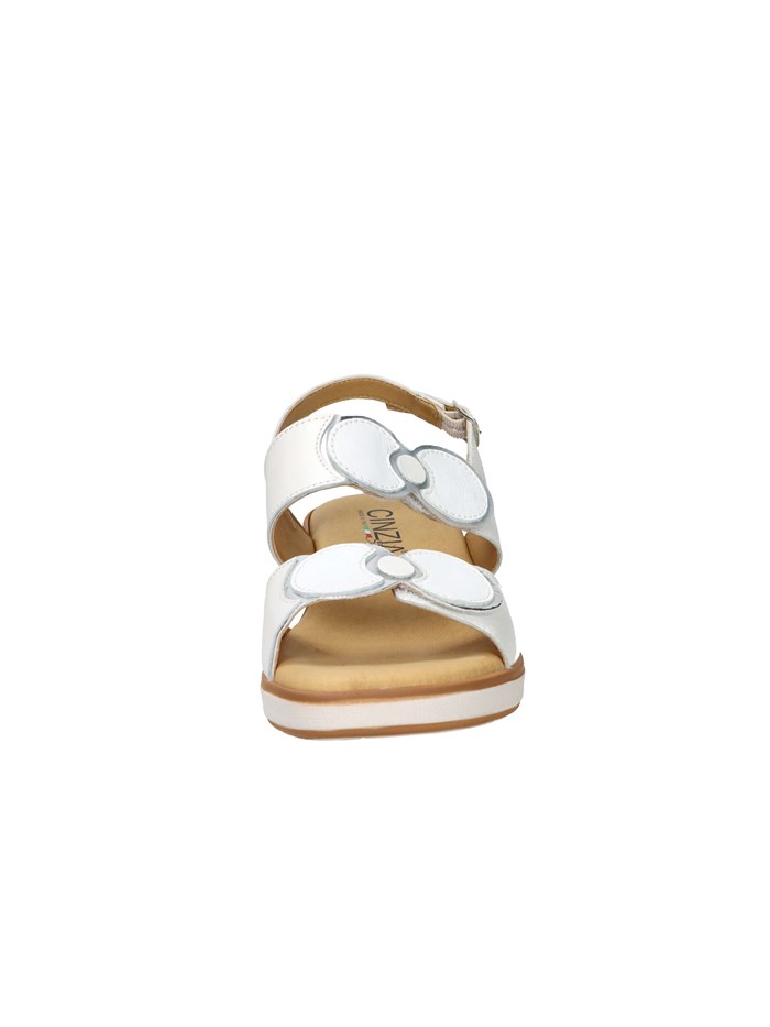 SANDALI CON ZEPPA IO21637CP BIANCO