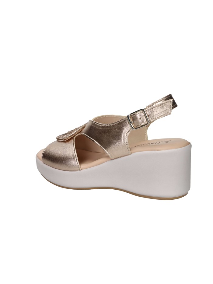 SANDALI CON ZEPPA TS61313 RAME