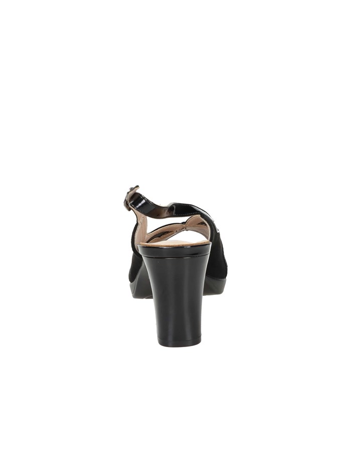 SANDALI CON TACCO CI1041 NERO