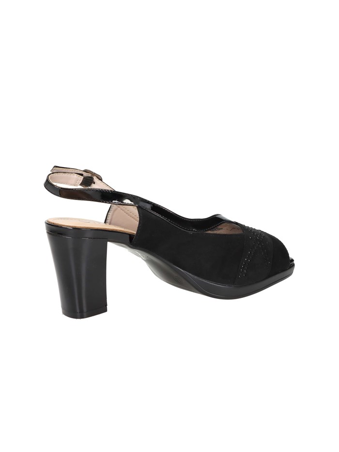 SANDALI CON TACCO CI1041 NERO