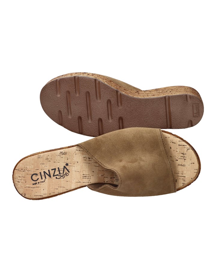 CIABATTE CON ZEPPA IAF373320 CUOIO