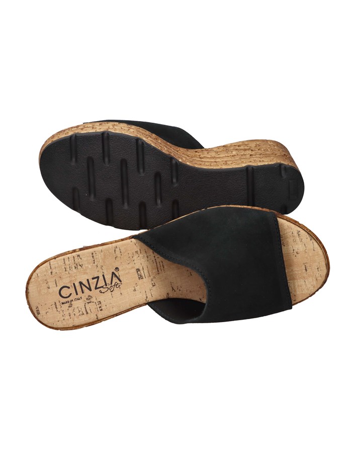 CIABATTE CON ZEPPA IAF373320 NERO