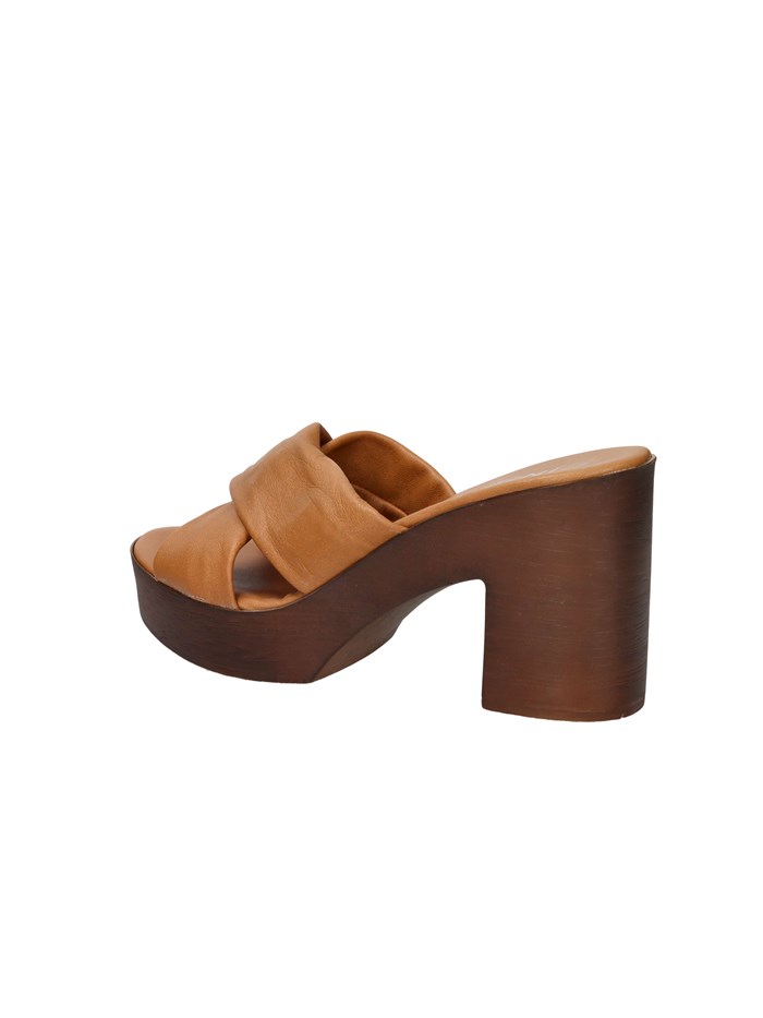 CIABATTE CON TACCO IAF282974 CUOIO