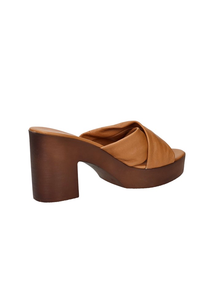 CIABATTE CON TACCO IAF282974 CUOIO